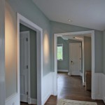Hallway of renovated Arlington, Virginia home