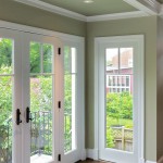 Sunroom of renovated Arlington, Virginia home