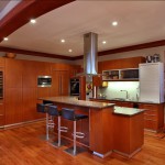 Beautiful kitchen in luxurious custom built Chevy Chase home, Maryland