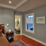 Bedroom in custom built Chevy Chase home, Maryland