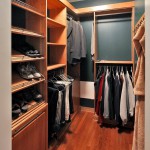 Spacious walk in closet in custom built Chevy Chase home, Maryland