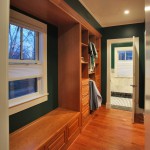 Spacious walk in closet in custom built Chevy Chase home, Maryland