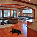 Open space in luxury custom built Chevy Chase home, Maryland
