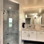 Modern bathroom of renovated modern home on the Maryland Eastern Shore