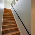 Staircase of renovated modern home on the Maryland Eastern Shore