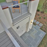 Deck of renovated modern home on the Maryland Eastern Shore