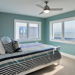 Bedroom of renovated modern home on the Maryland Eastern Shore